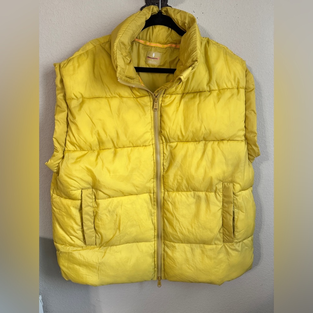 FP Movement by Free People Yellow Puffer Vest